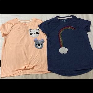 2 sequin flip shirts girl (7/8)